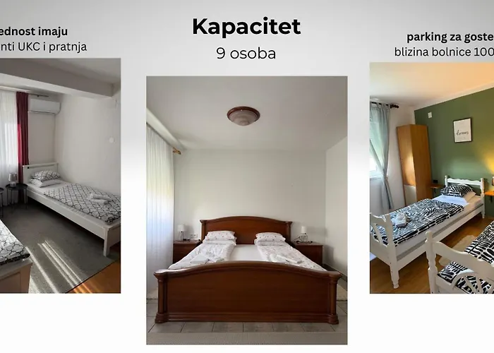 Quarto em Acomodações Particulares Sobe Kod Bolnice Paprikovac Banja Luka